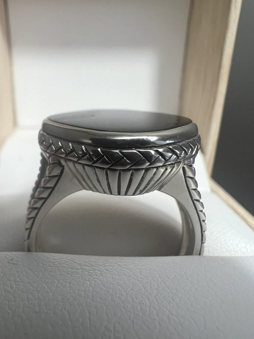 MARC 925 Silver Black onyx  Ring - photo 2