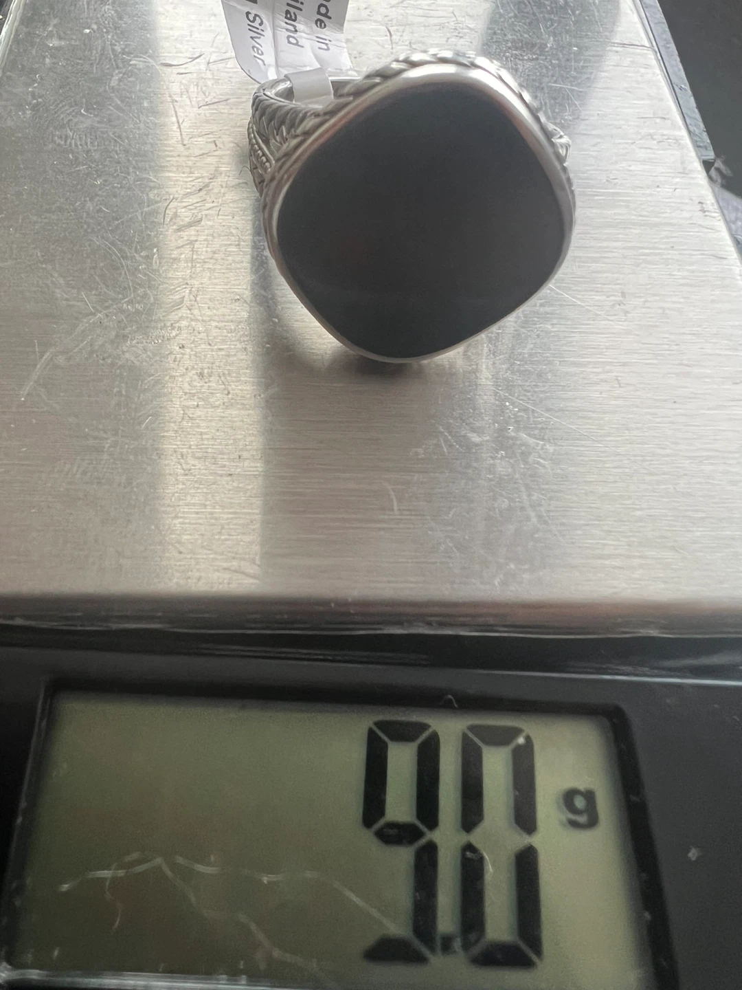 MARC 925 Silver Black onyx  Ring - photo 5