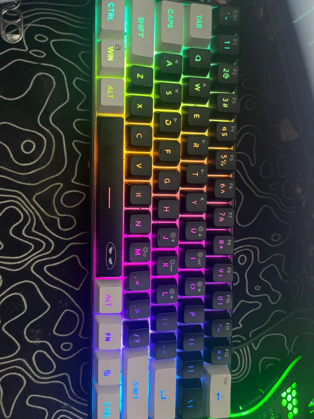 Rainbow LED Mechanical Keyboard