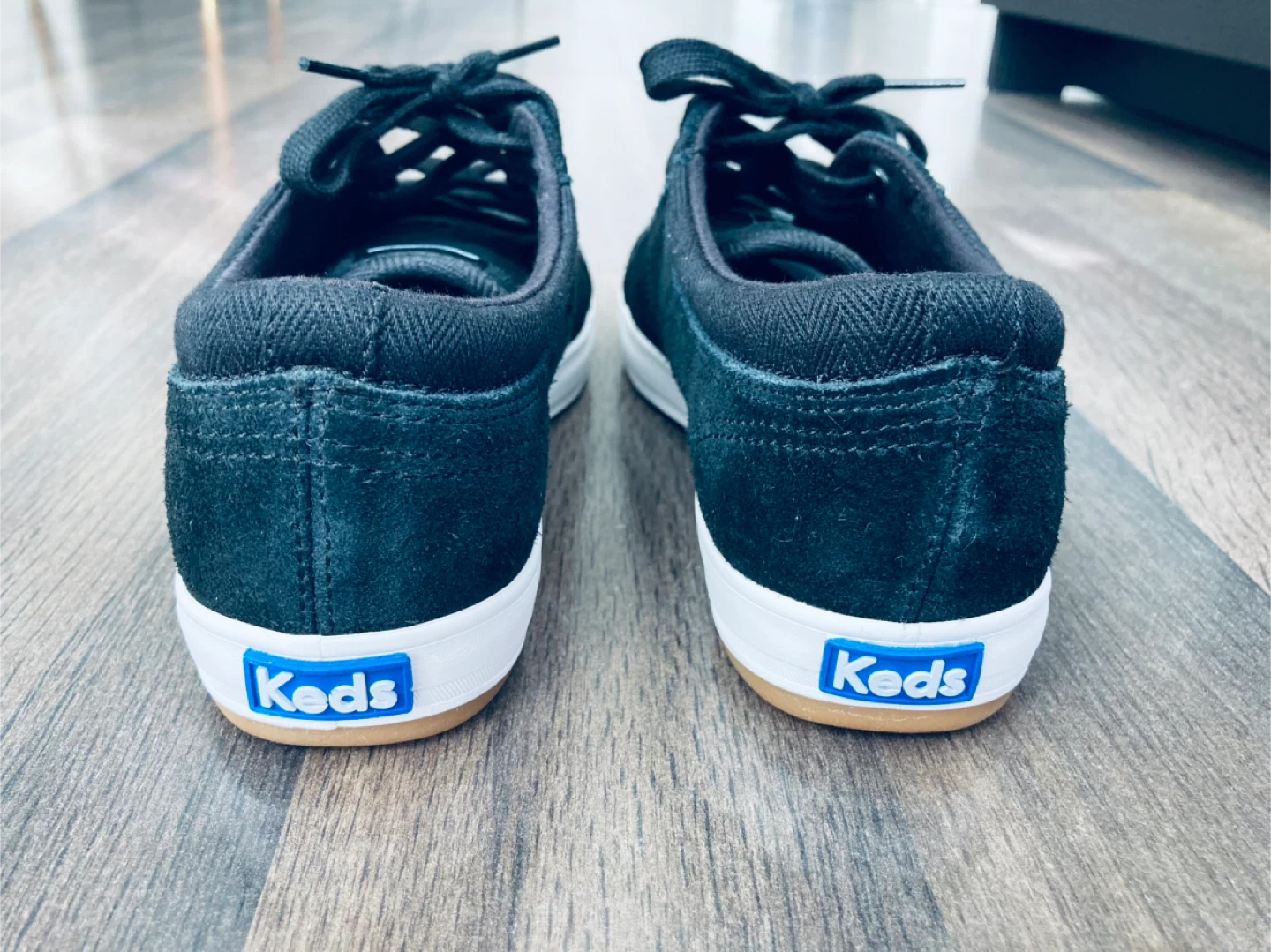 Keds Center Suede Mix Black - Women's Size 6 - photo 2