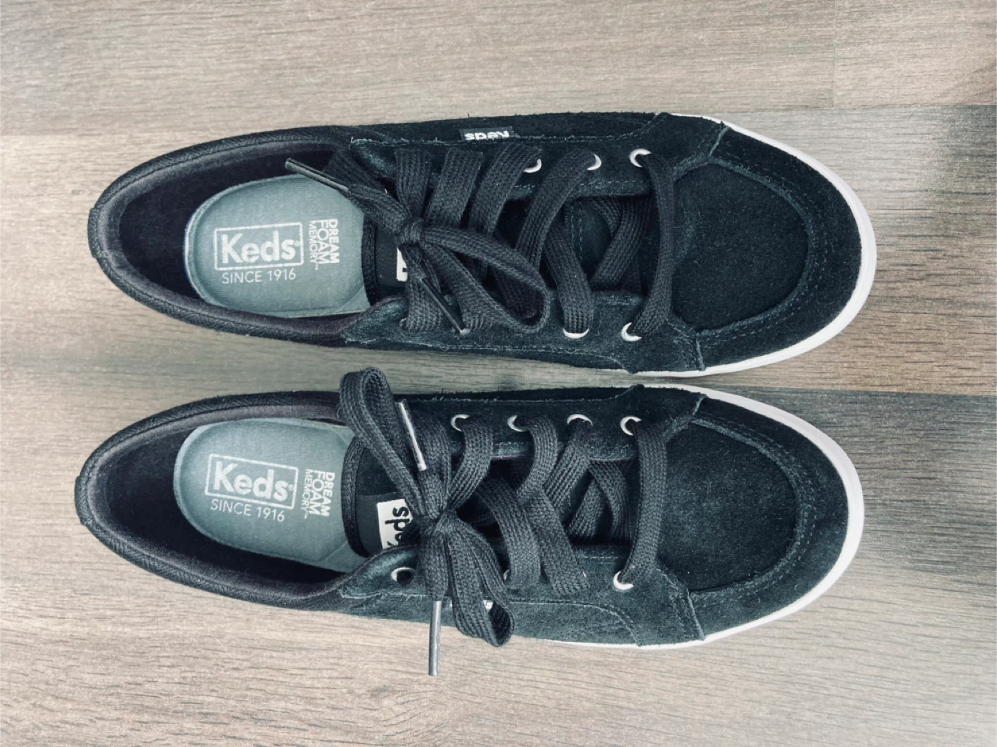 Keds Center Suede Mix Black - Women's Size 6 - photo 3