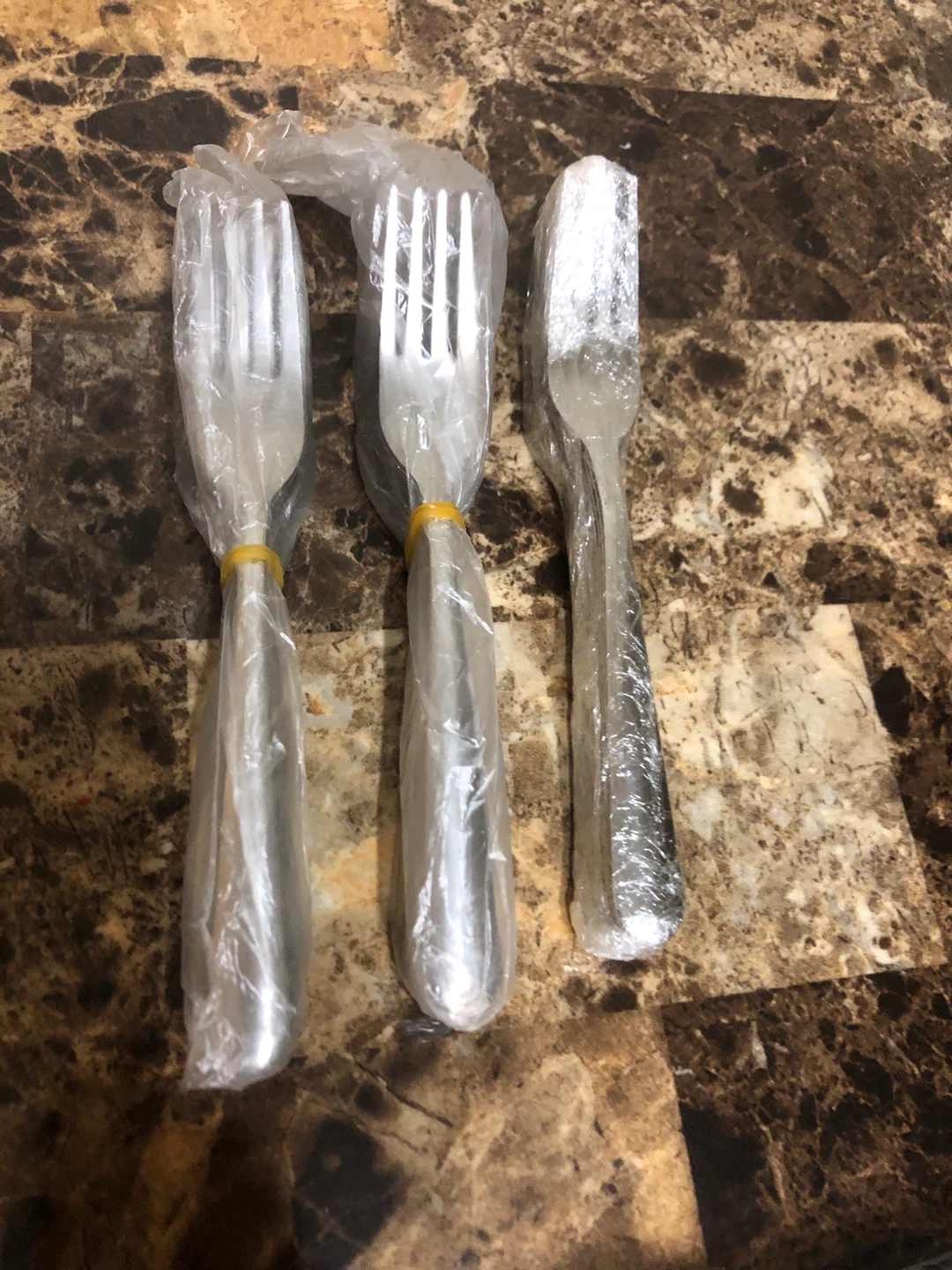 New Stainless Steel small Forks set pack  of 36