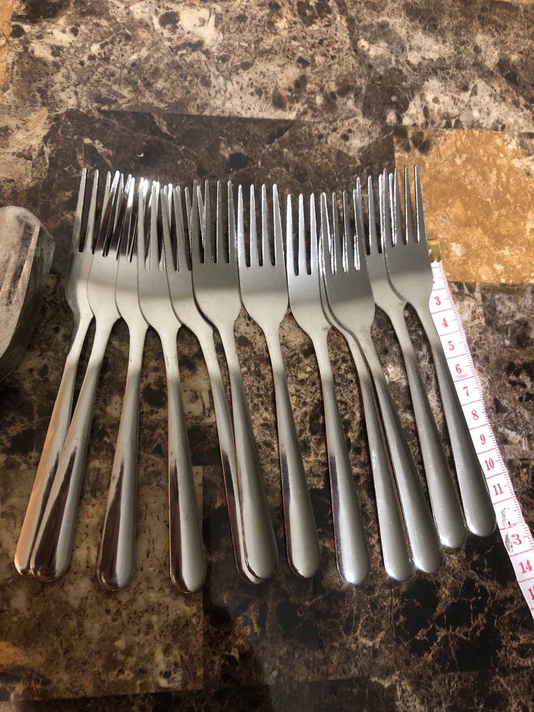 New Stainless Steel small Forks set pack  of 36 - photo 5