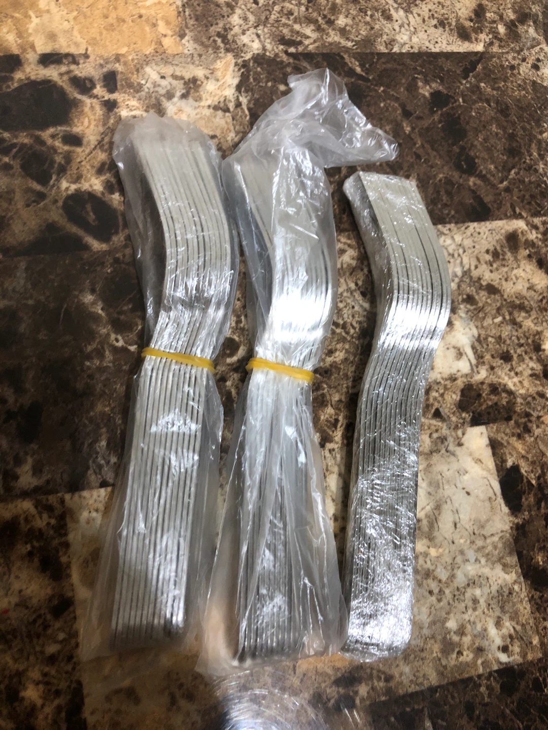 New Stainless Steel small Forks set pack  of 36 - photo 2