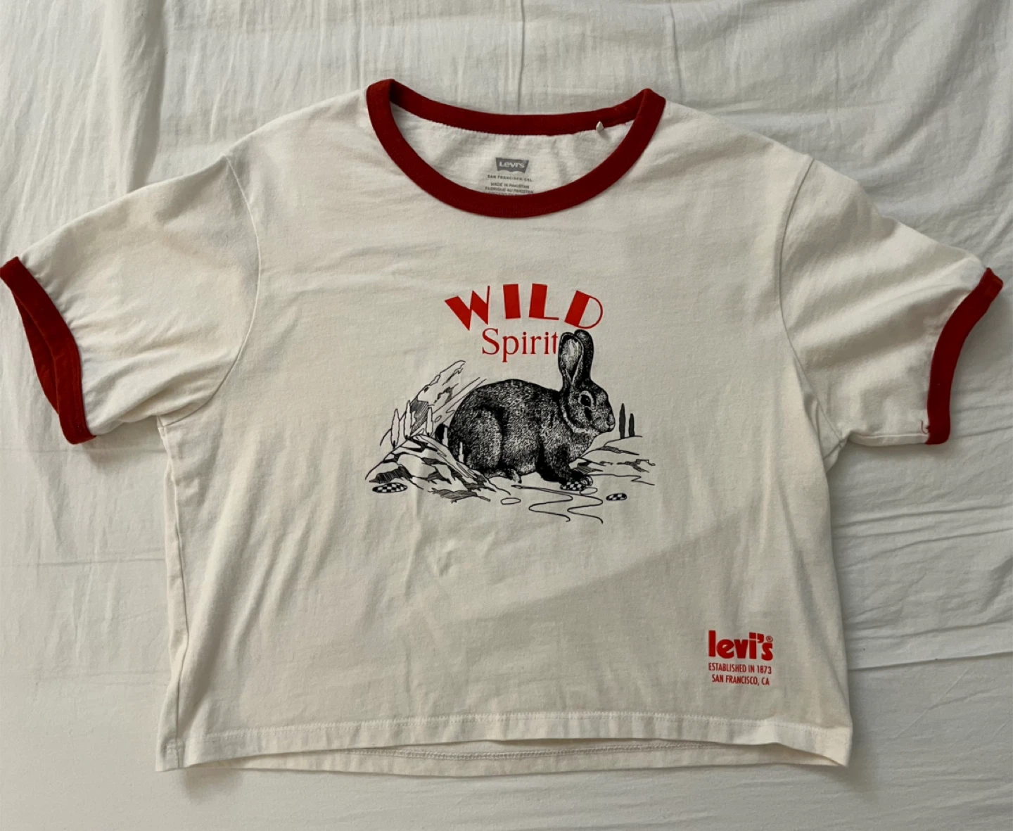 Levi's Wild Spirit Graphic Tee - Size Small