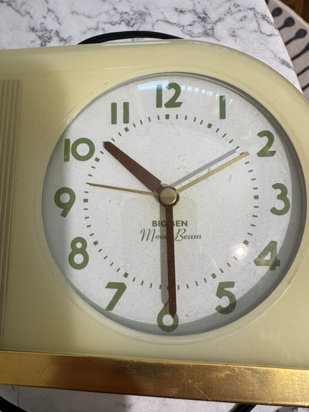 Vintage Big Ben Moonbeam Alarm Clock