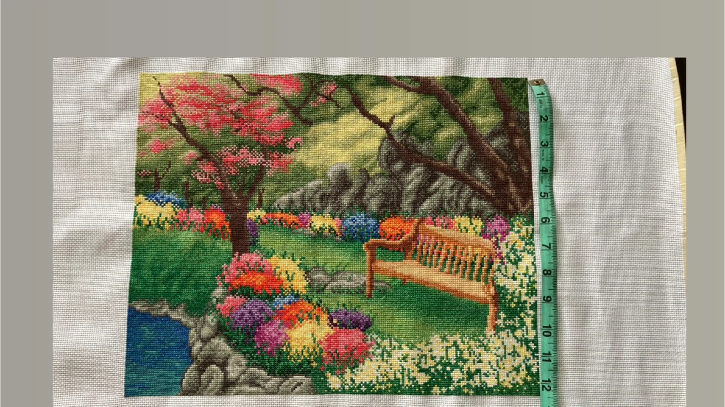 Garden cross stitch - photo 2