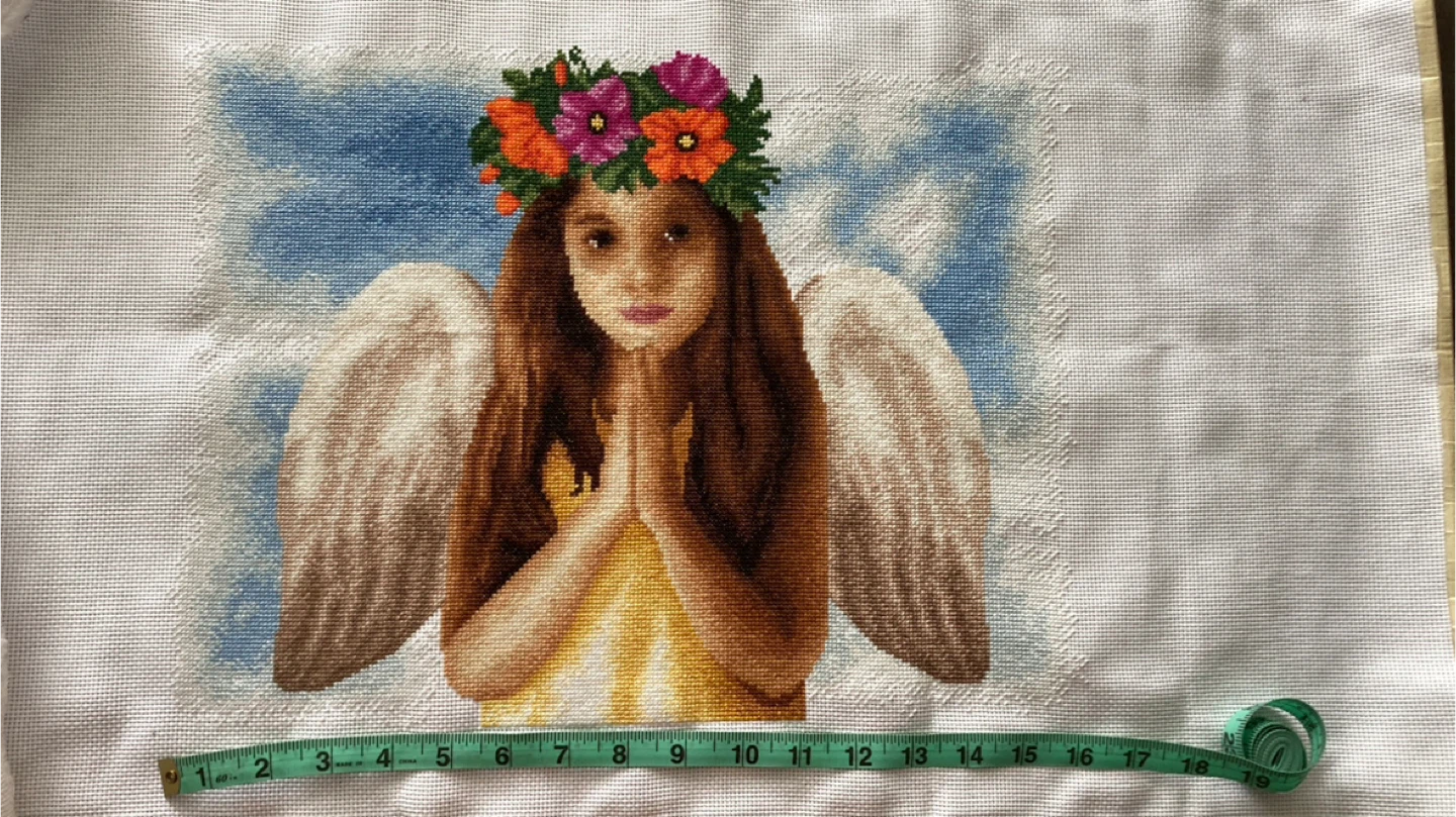 Angel cross stitch - photo 2