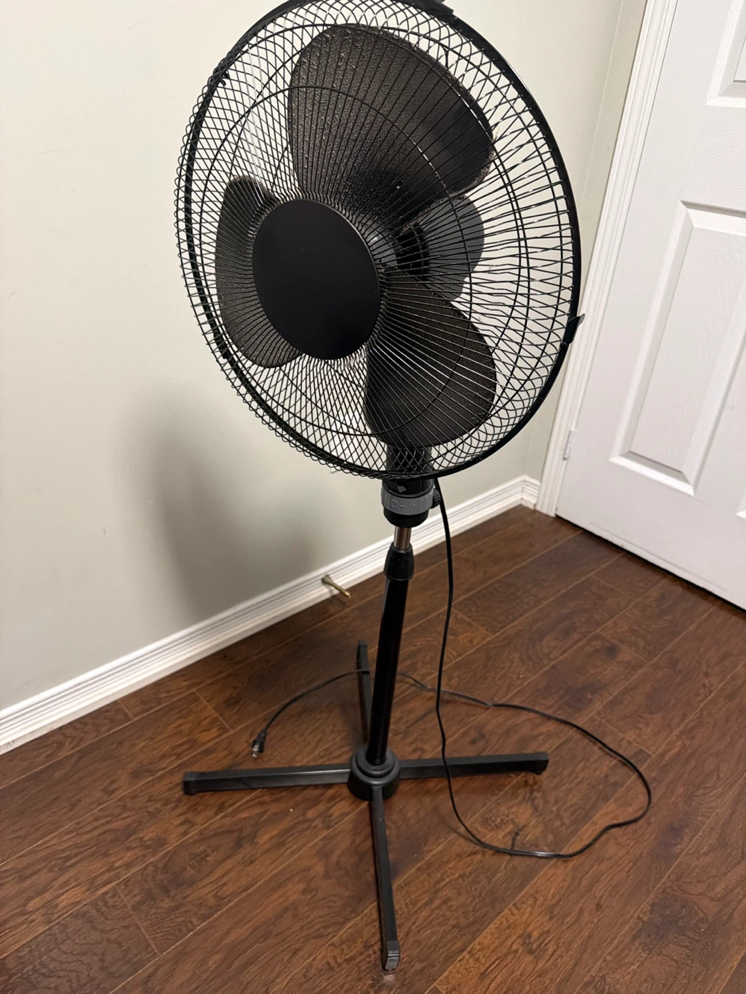 Black Stand Fan