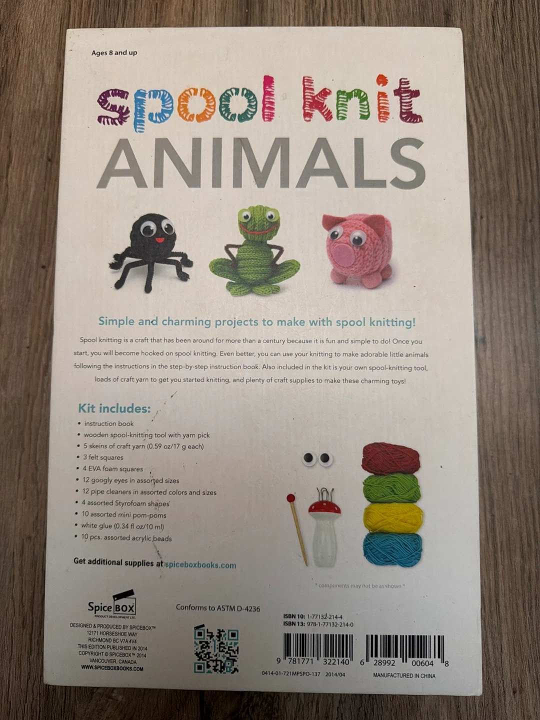 🥕Spool Knit Animals Craft Kit - Ages 8+ - photo 2