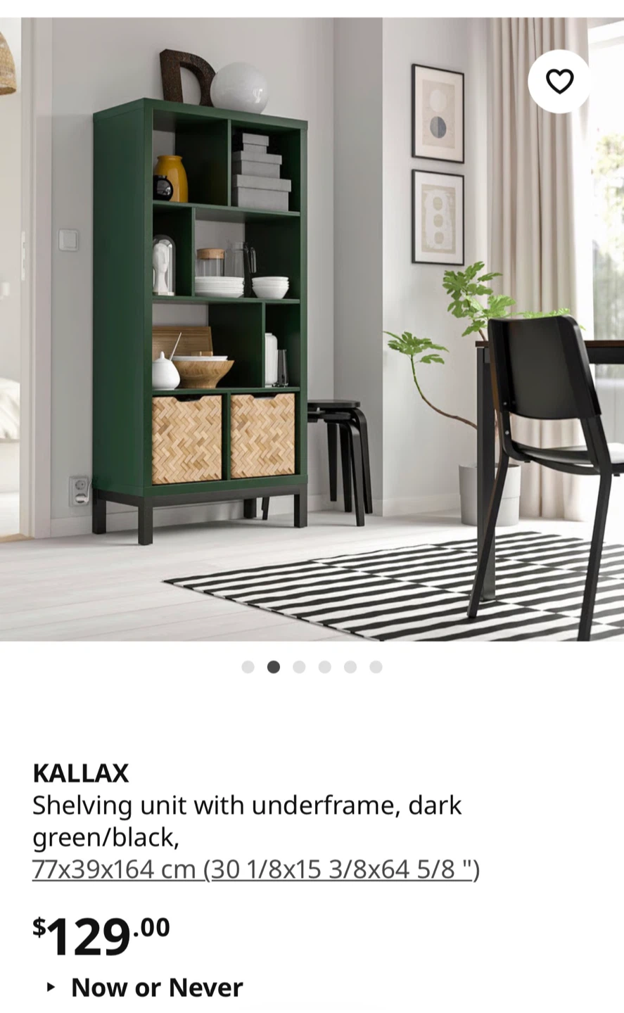 🥕Modern Black Bookshelf - photo 2