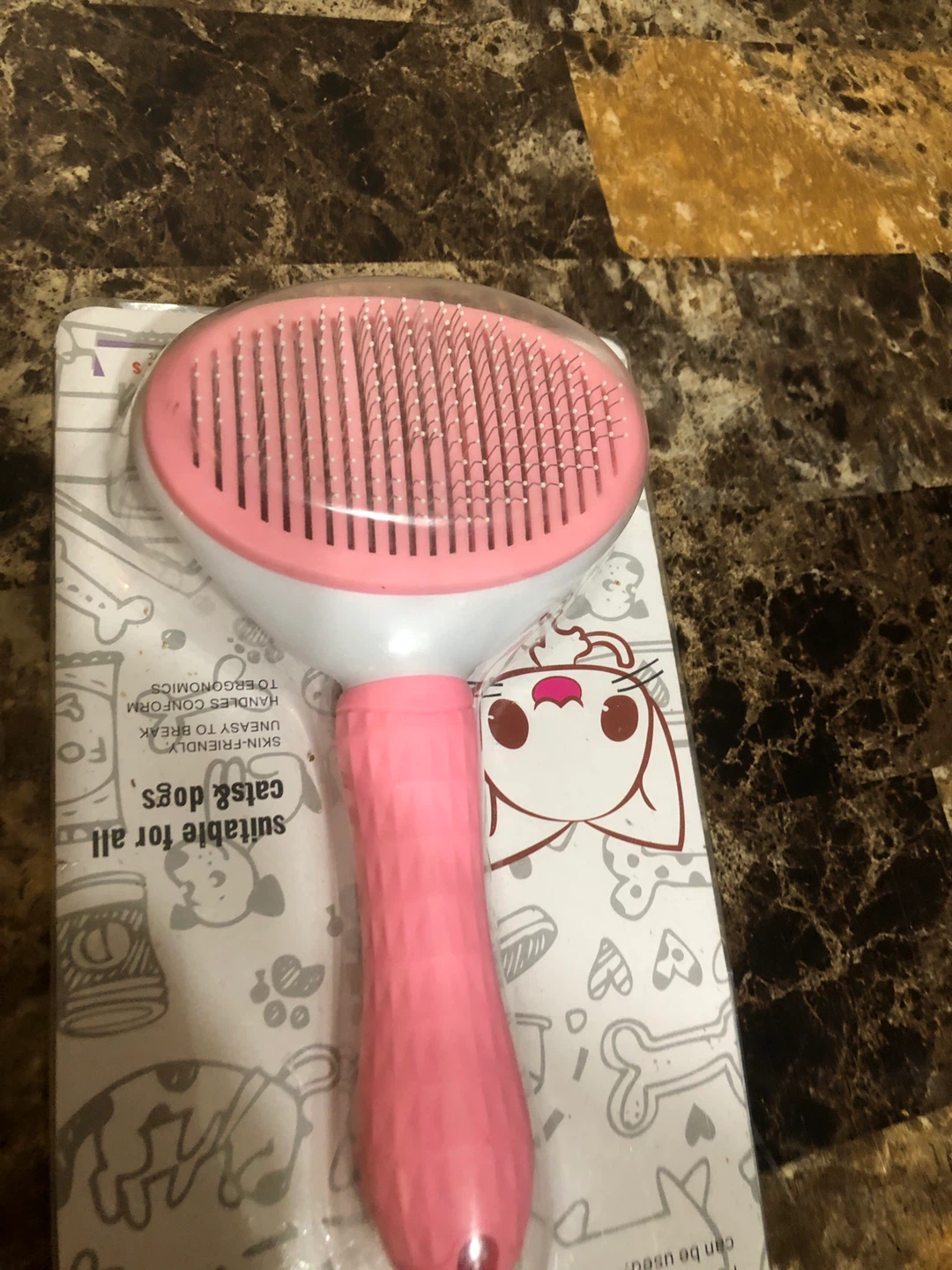 New -Snuggle Avenue Pet Grooming Brush (Pink) - photo 2