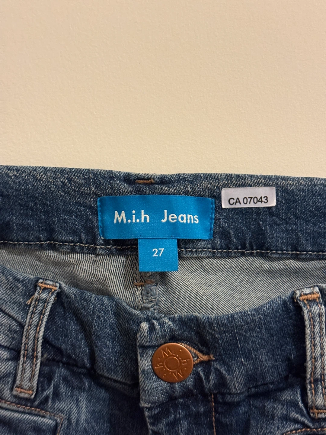 M.I.H Jeans Blue Flare Jeans - Size 27 - photo 4