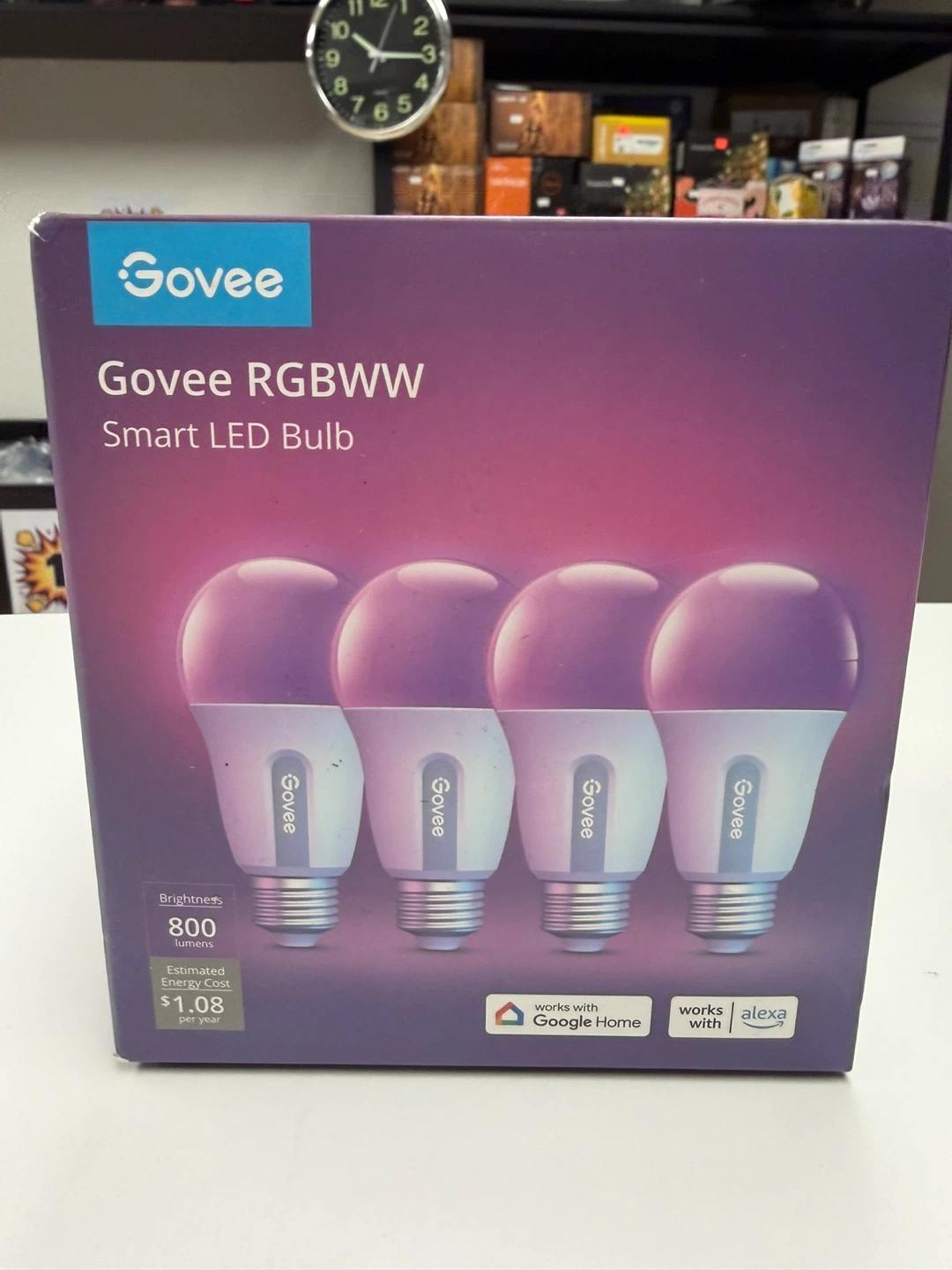 Govee RGBWW Smart LED Bulb 4 PCS - photo 2