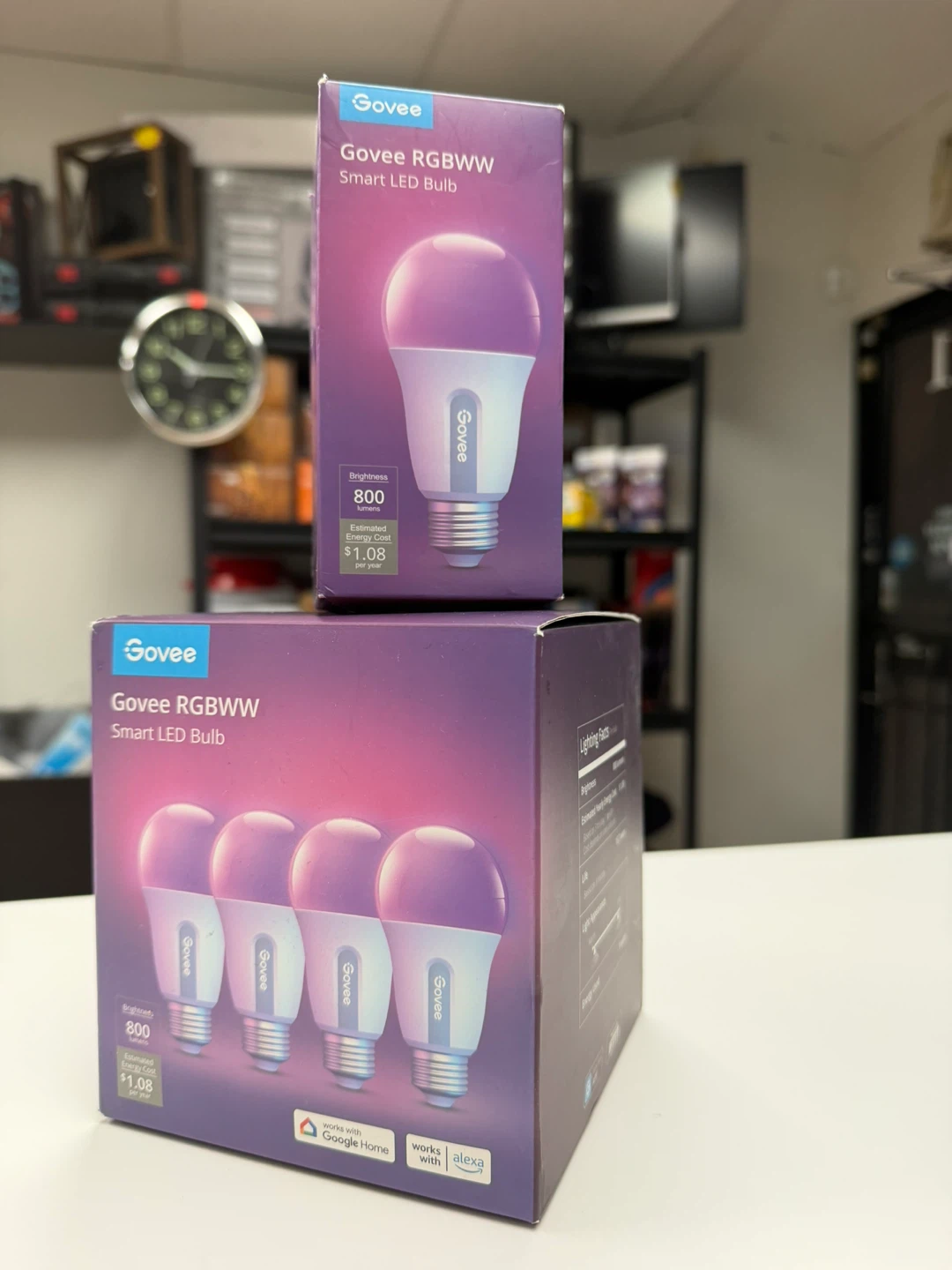 Govee RGBWW Smart LED Bulb 4 PCS