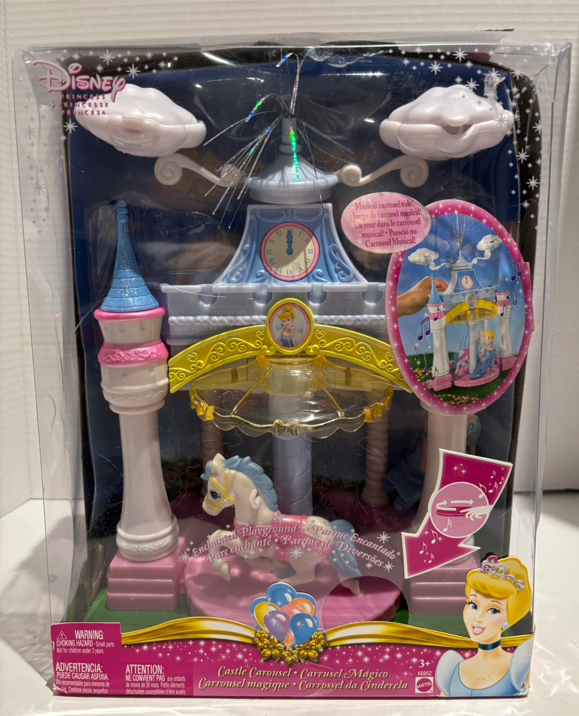 Disney Princess Castle Carousel Magico - New in Box!