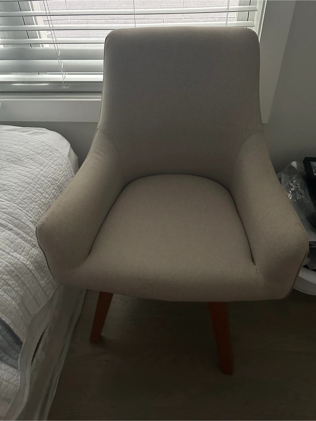 🥕Upholstered Armchair - Beige
