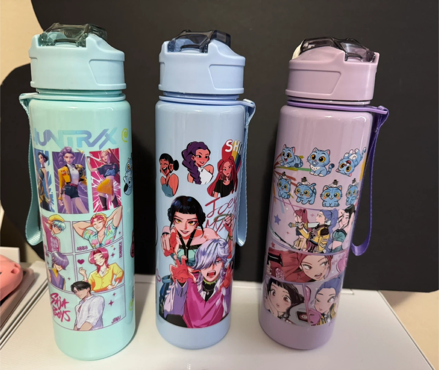 Kpop demon hunters water bottle