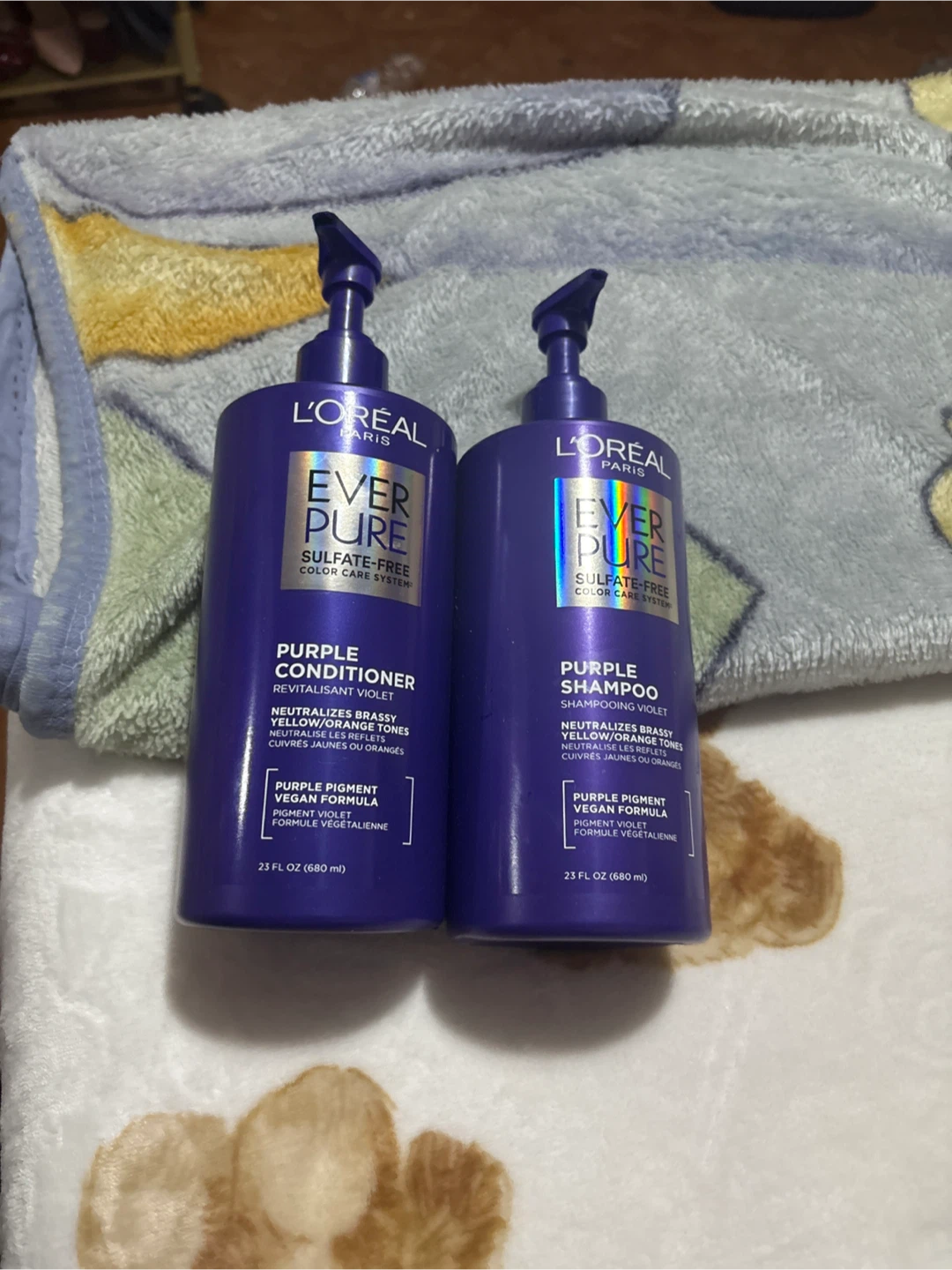 L'Oreal Ever Pure Purple Shampoo & Conditioner Set