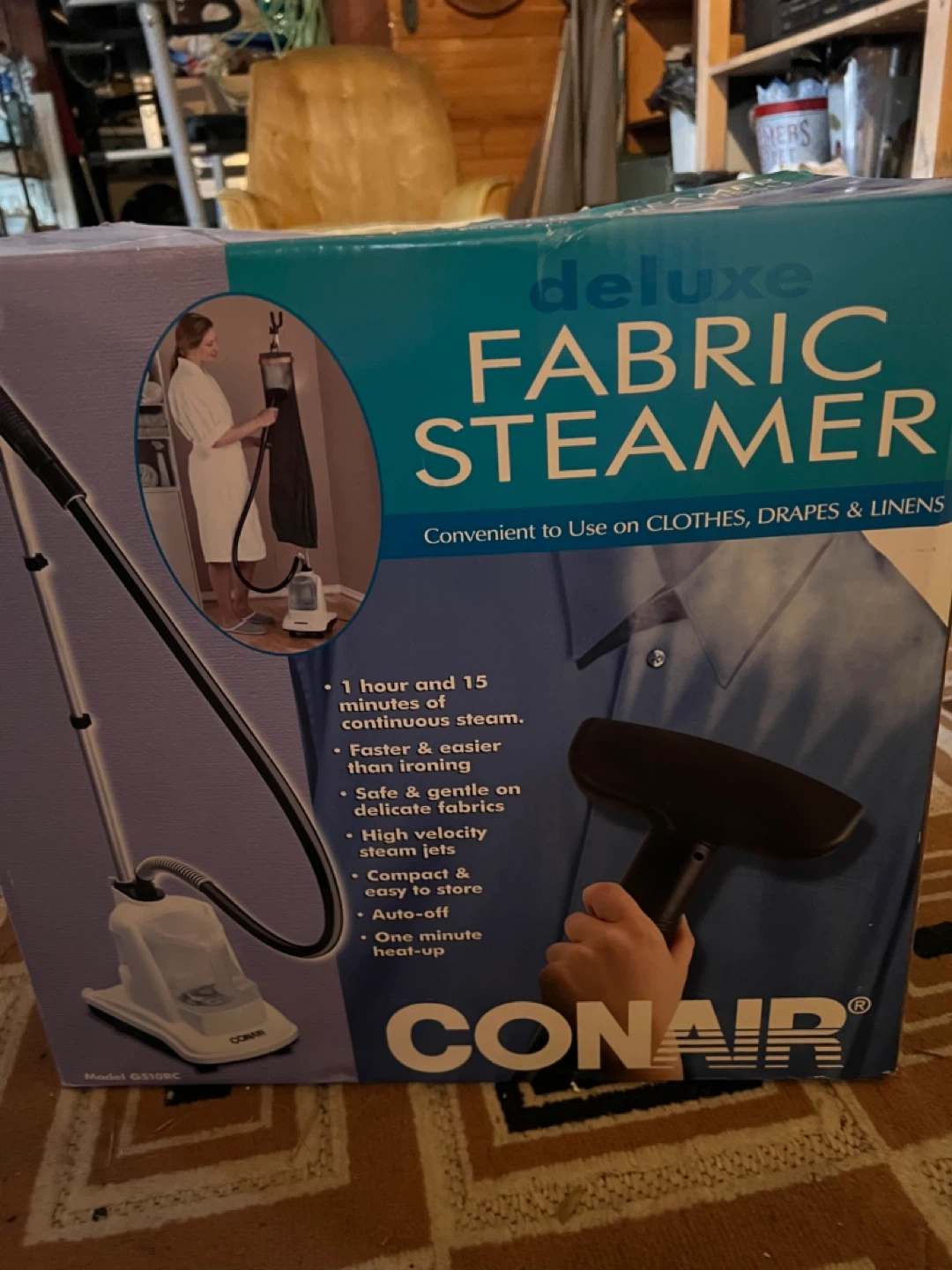 Conair Deluxe Fabric Steamer GS108C