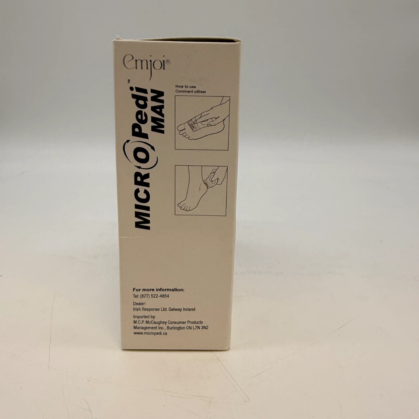 Emjoi Micro Pedi MAN Rapid Hard Skin Remover – Brand New - photo 4