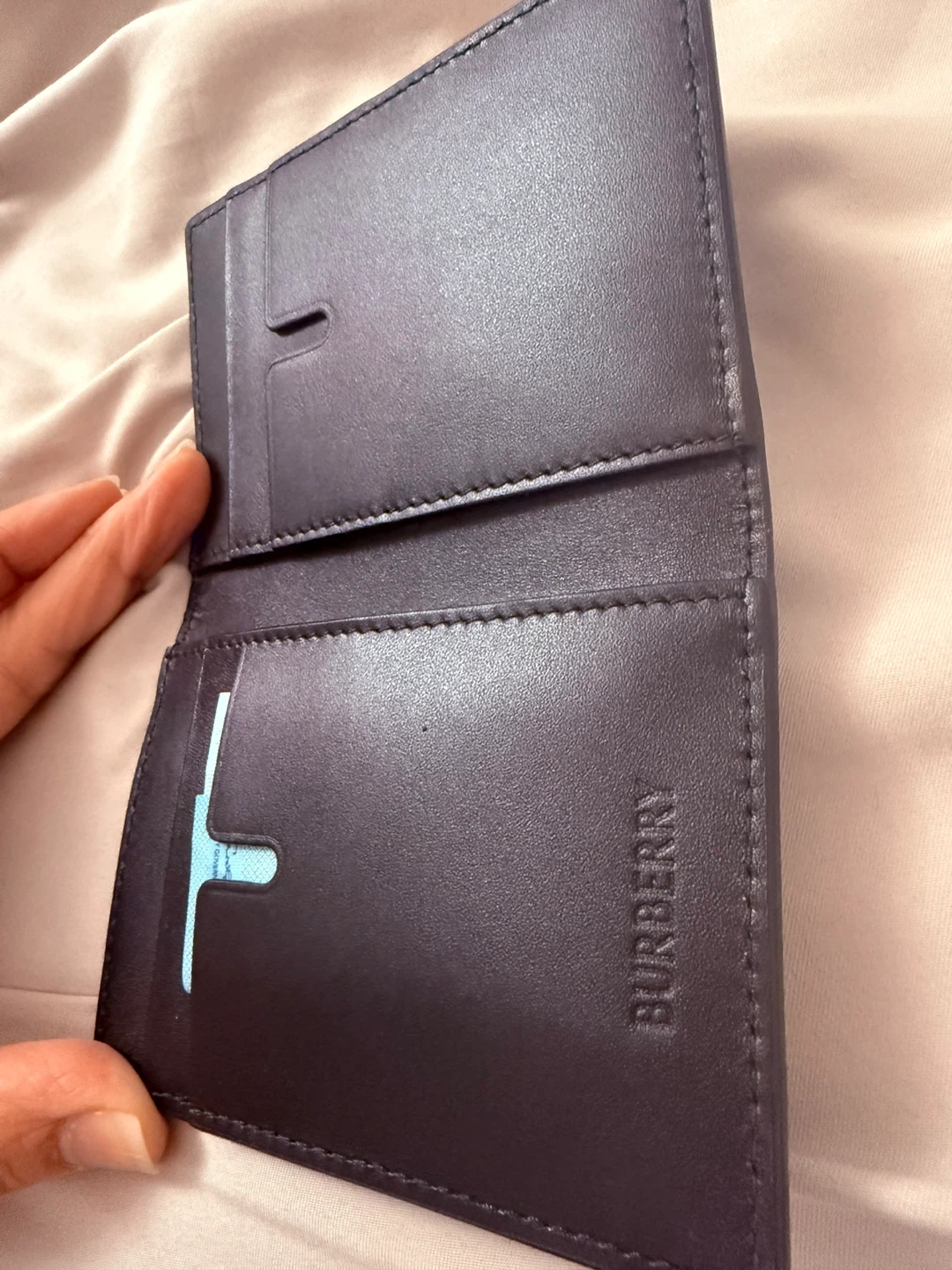 Burberry Leather Wallet with Box - photo 2