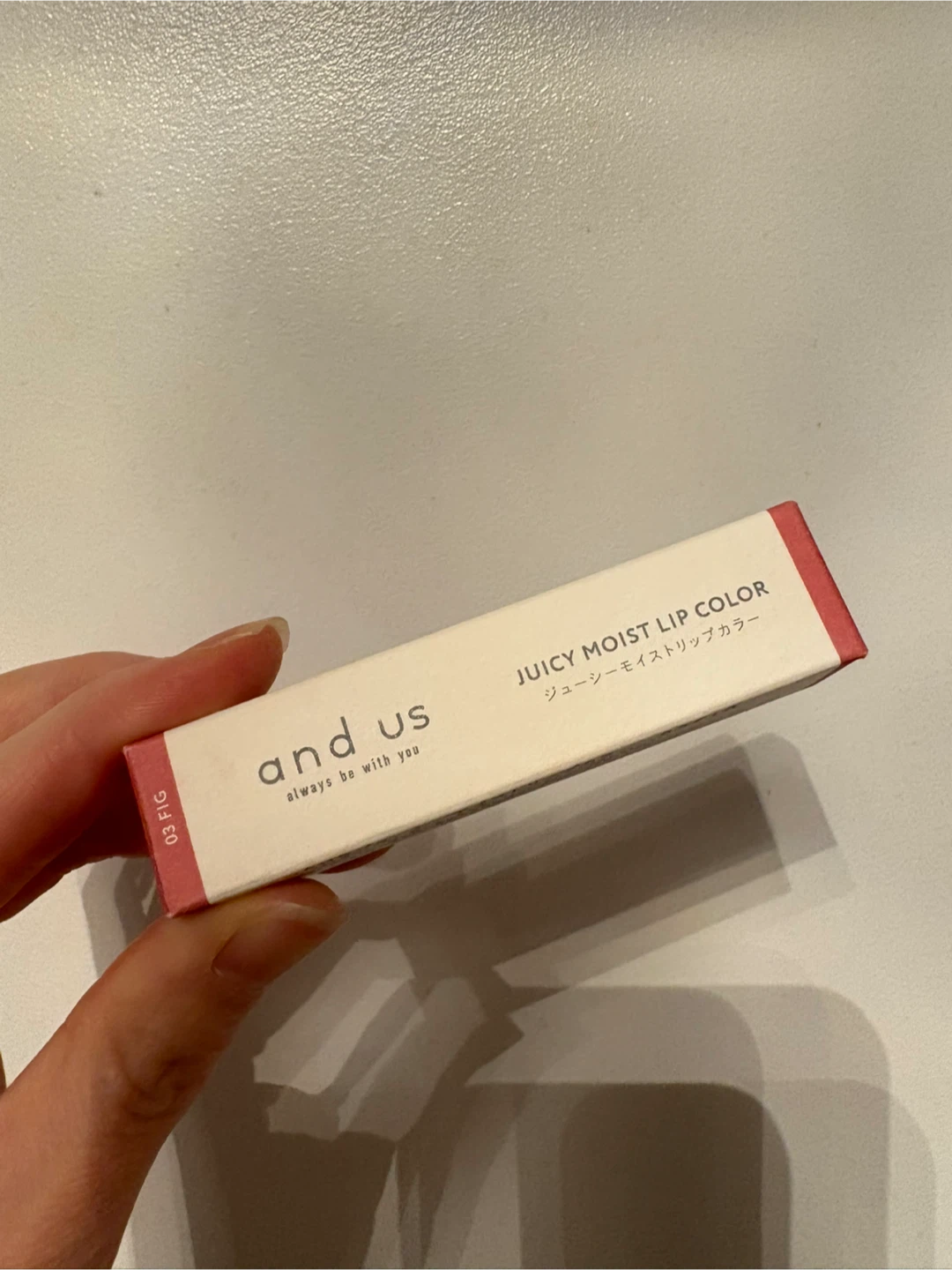 and us Juicy Moist Lip Color 03FIG lipstick