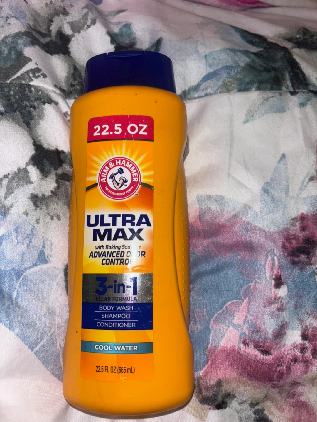 Arm & Hammer Ultra Max 3-in-1 Body Wash, Shampoo, Conditioner