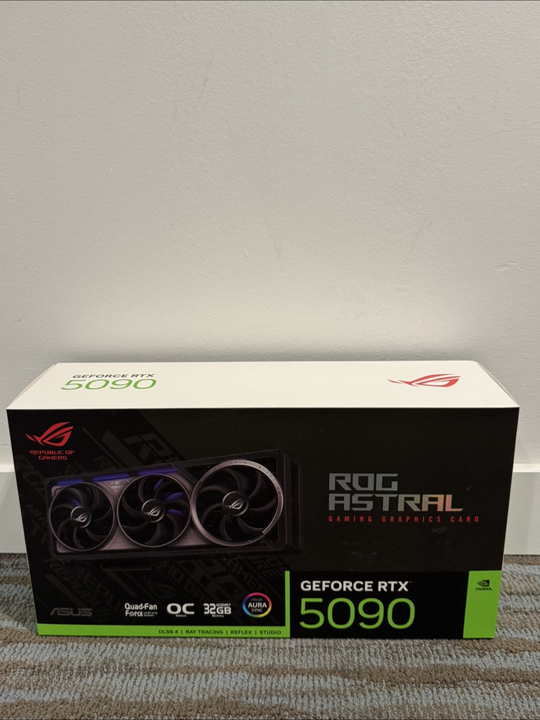 Asus rog strix GeForce RTX 5090 video card