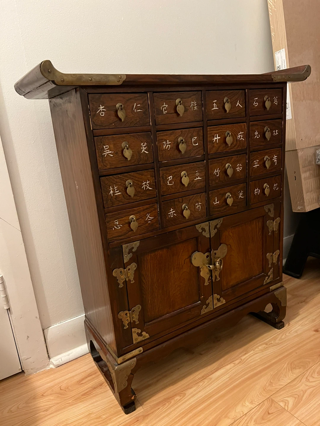 Antique Korean Apothecary Cabinet