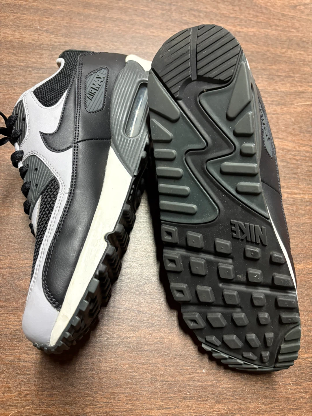 A New Nike Air Max 90, US 10, Black/Grey without box - photo 5