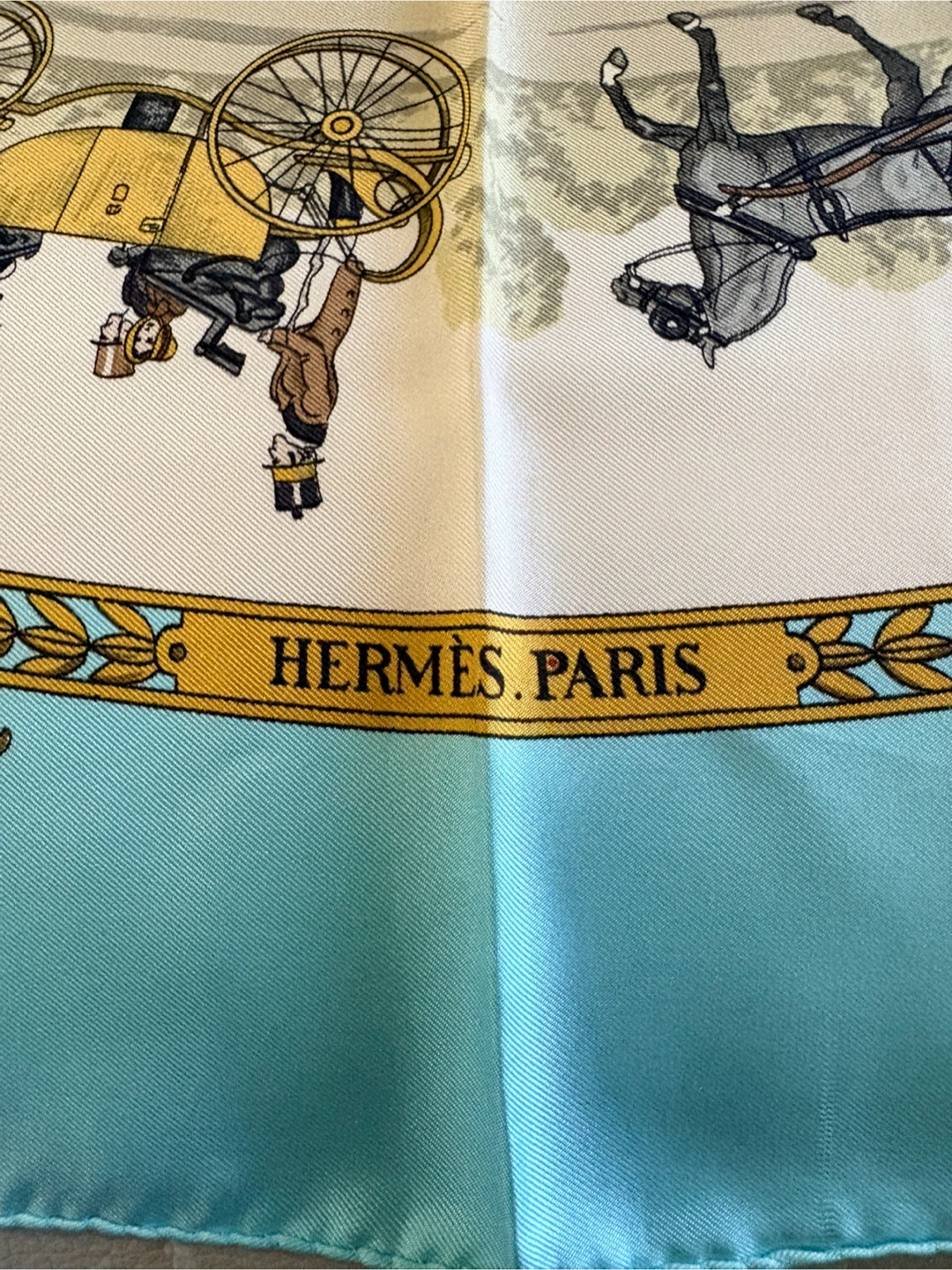 Hermès 'La Promenade de Longchamps' Silk Scarf - photo 2