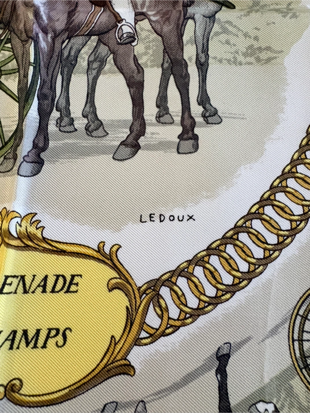 Hermès 'La Promenade de Longchamps' Silk Scarf - photo 4
