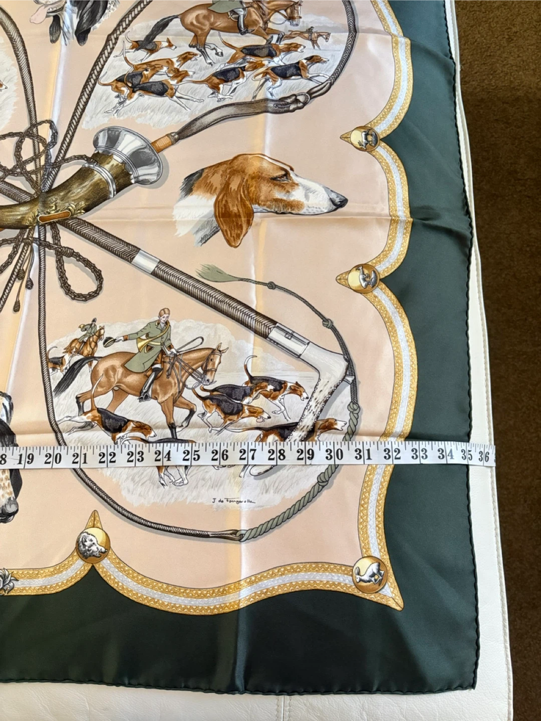 Hermès 'Le Laisser Courre' Silk Scarf - photo 5