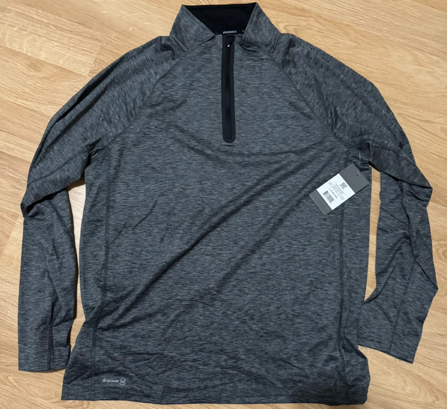Russell Athletic 1/4 Zip Pullover - L