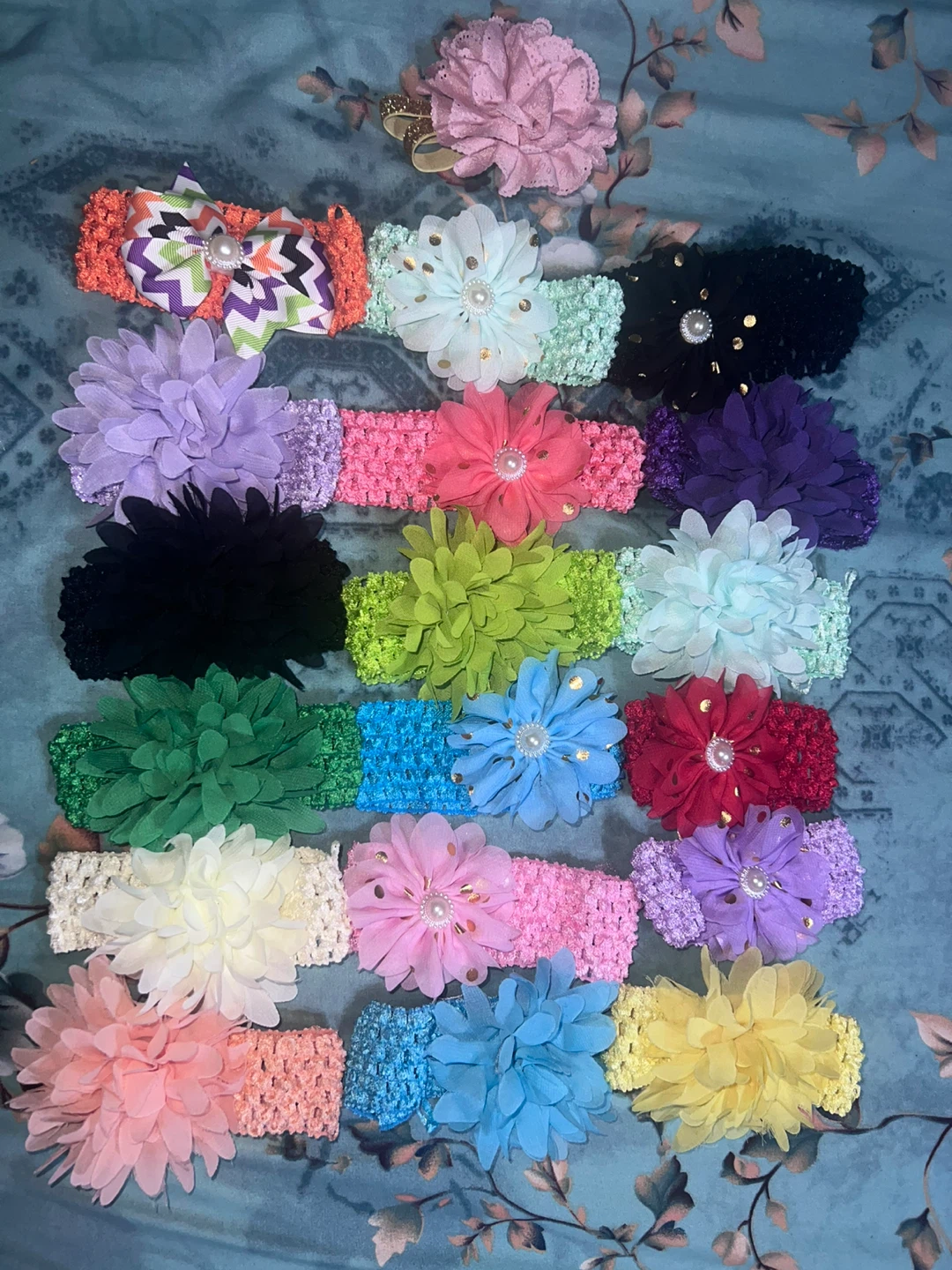 Assorted Baby Flower Headbands - photo 2