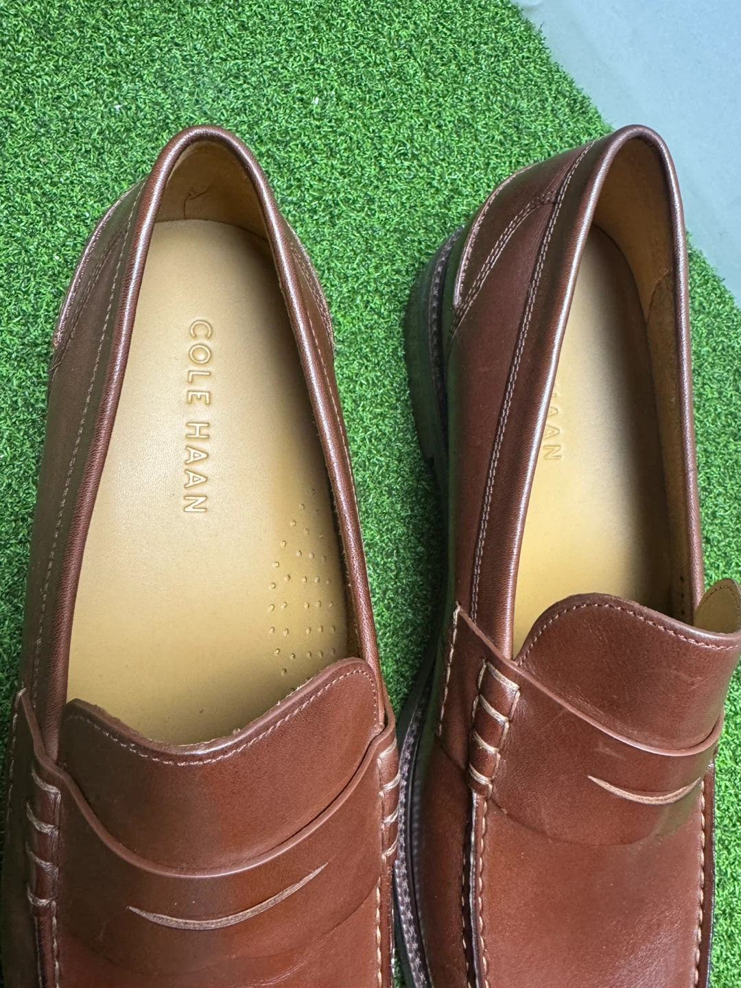 Cole Haan Brown Leather Loafers - Size 11.5 - photo 2