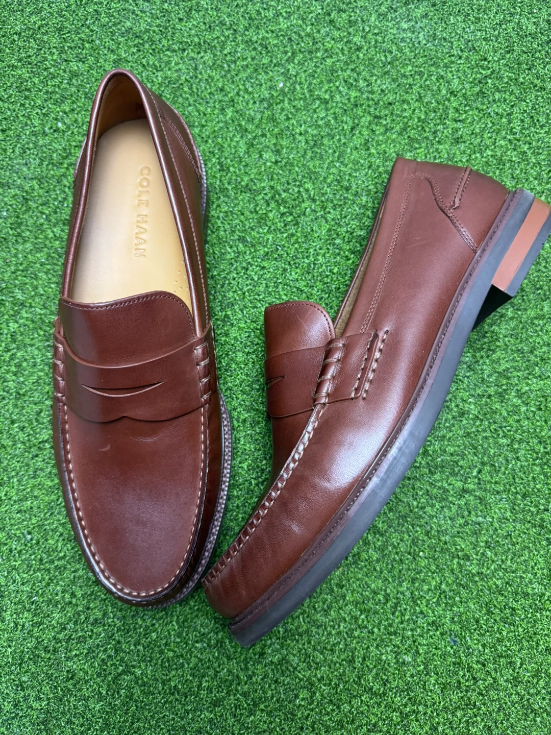 Cole Haan Brown Leather Loafers - Size 11.5 - photo 3