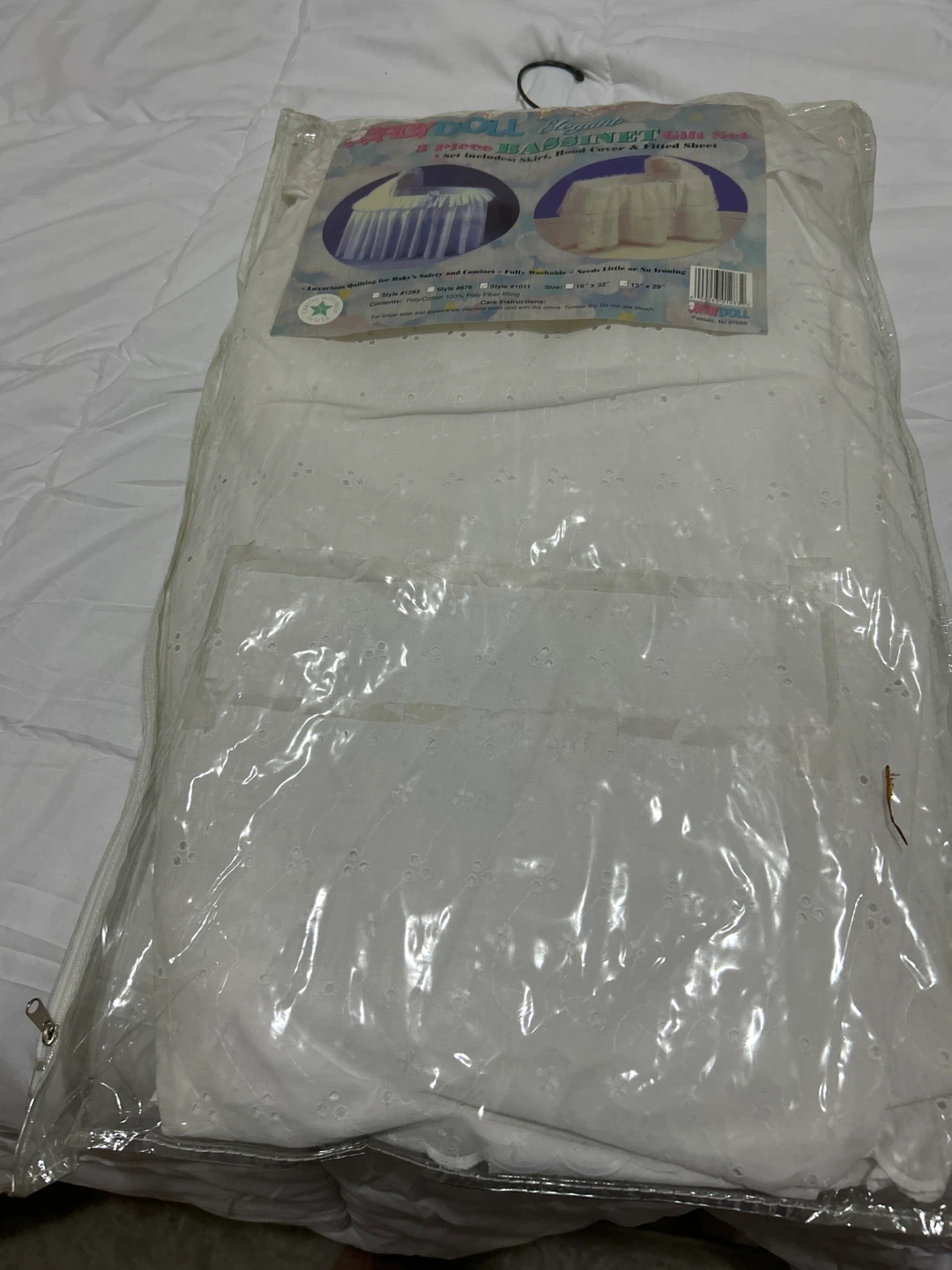 BABYDOLL Elegant Bassinet Gift Set (New) - photo 2