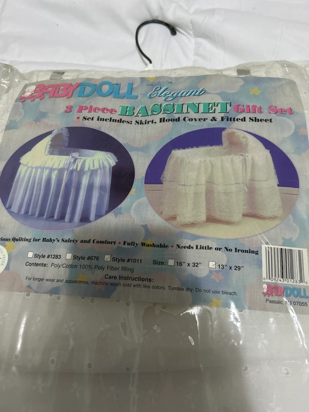 BABYDOLL Elegant Bassinet Gift Set (New)