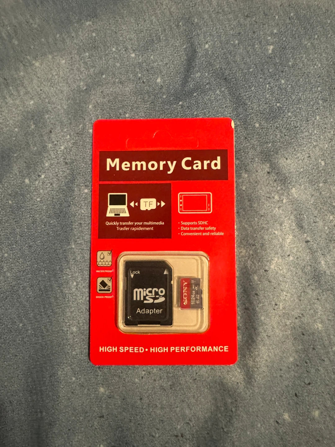 Sony 1024GB Micro SD Memory Card w/ Adapter