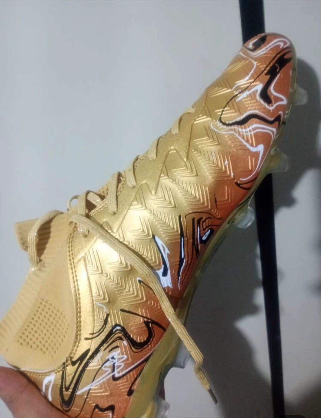 Gold Soccer Cleats