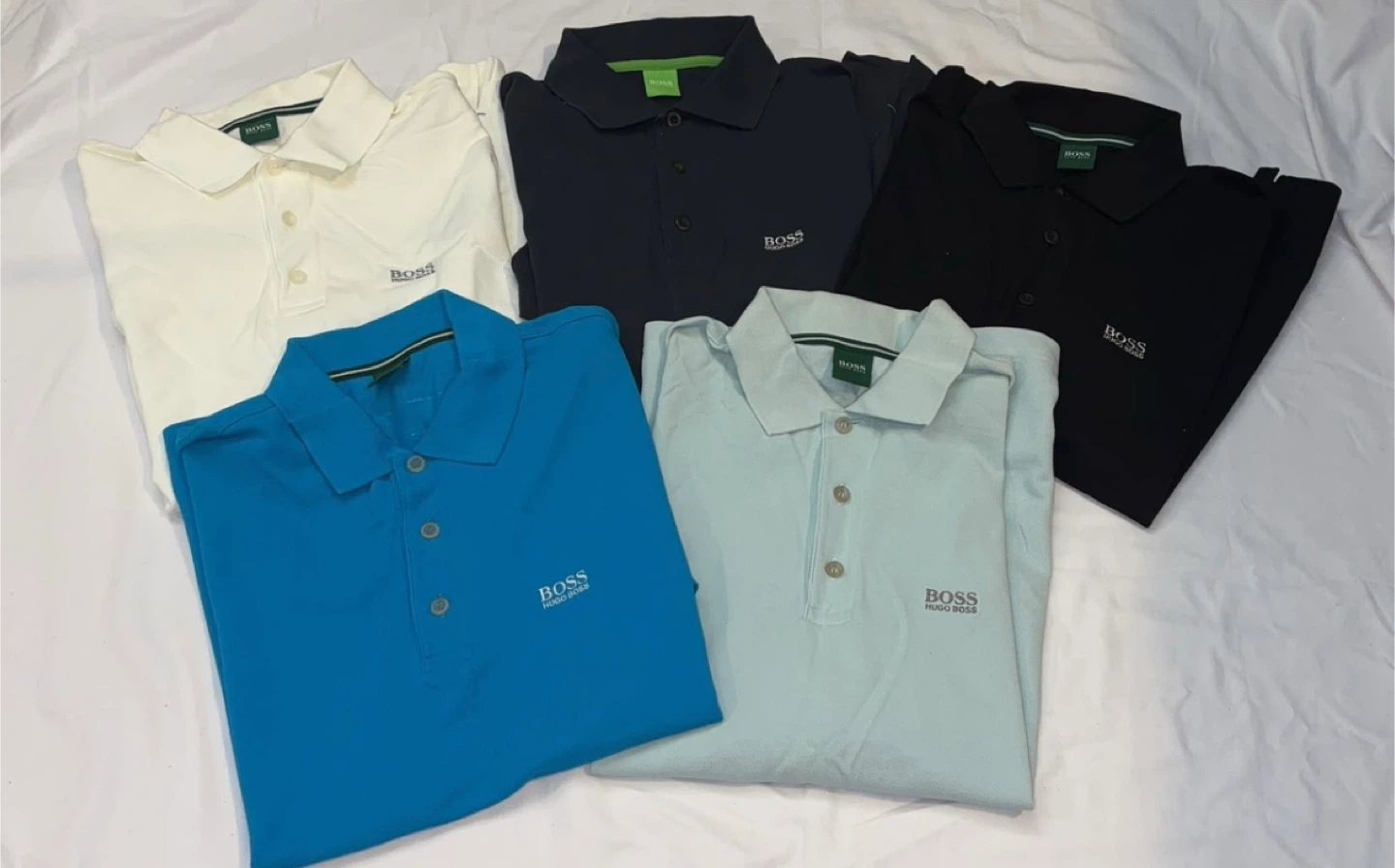 Hugo Boss Polo Shirt Bundle - Size M