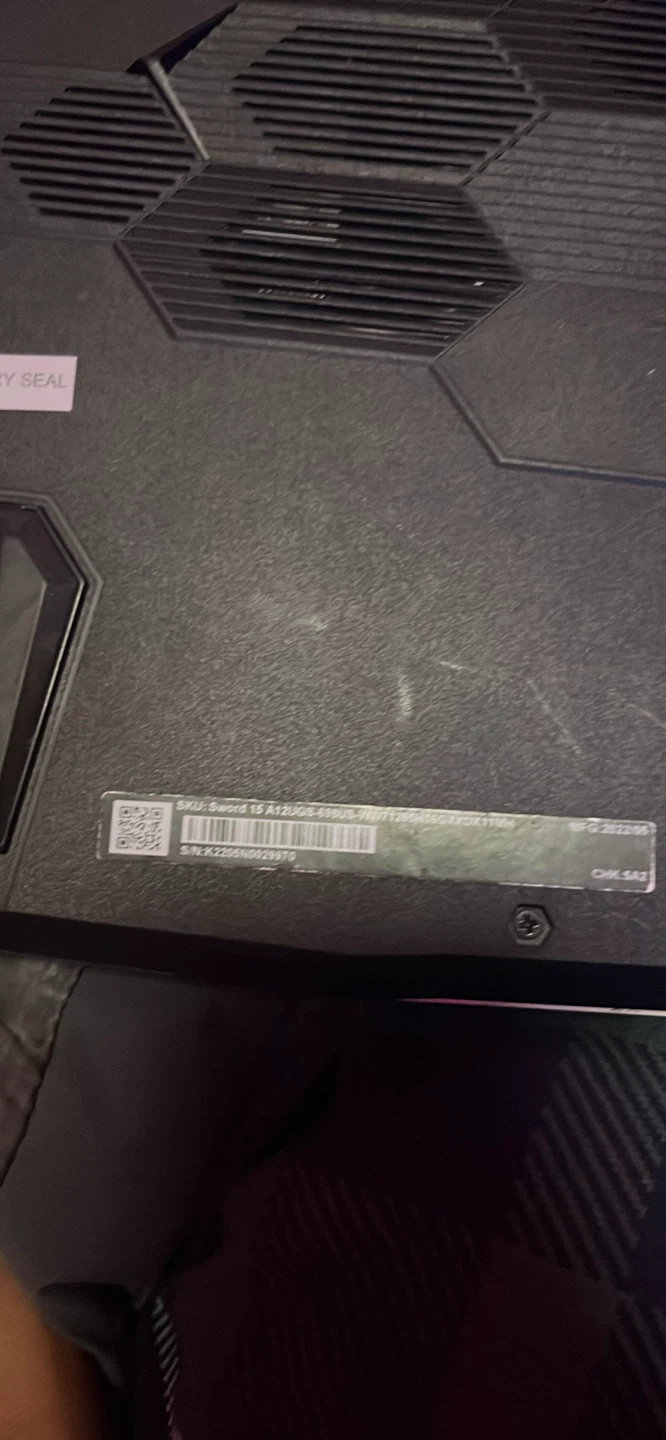 MSI sword 15 - photo 4