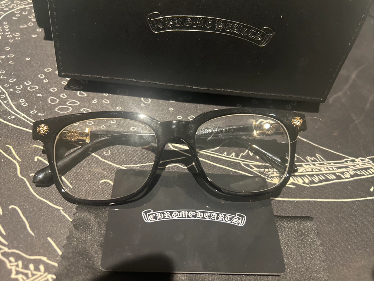 1:1 Chrome Hearts Eyeglasses READ DESCRIPTION - photo 3