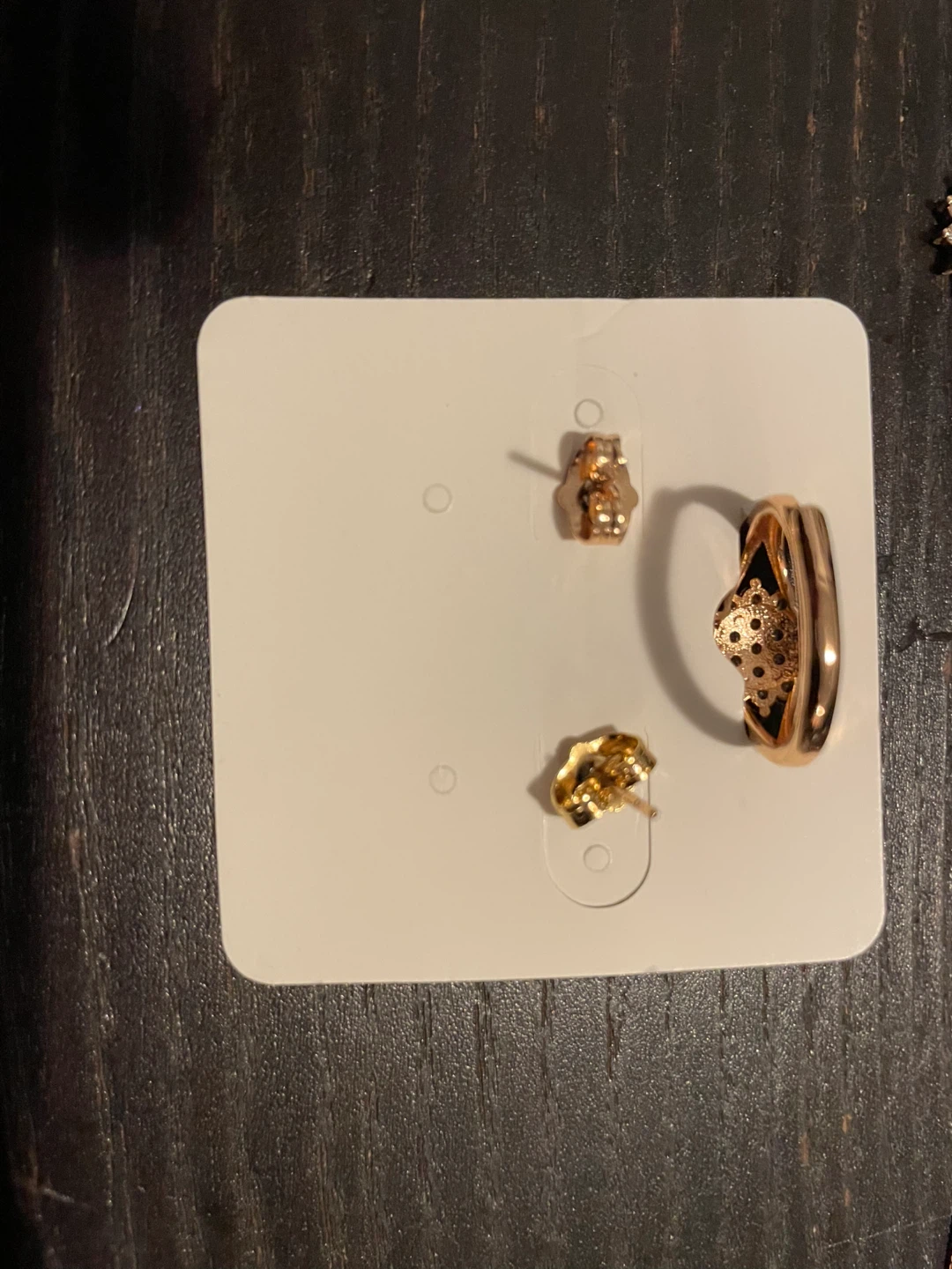 Jewellery Set: Necklace, Ring, Earrings - photo 2