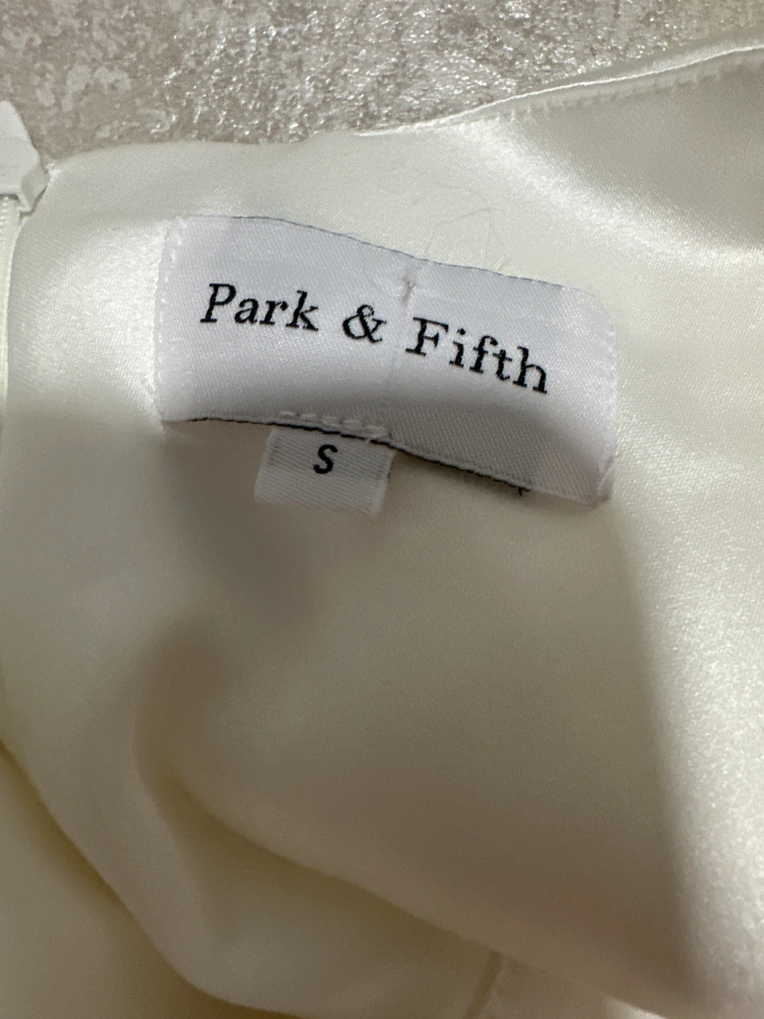 Park & Fifth White Mini Dress - Size S - photo 4