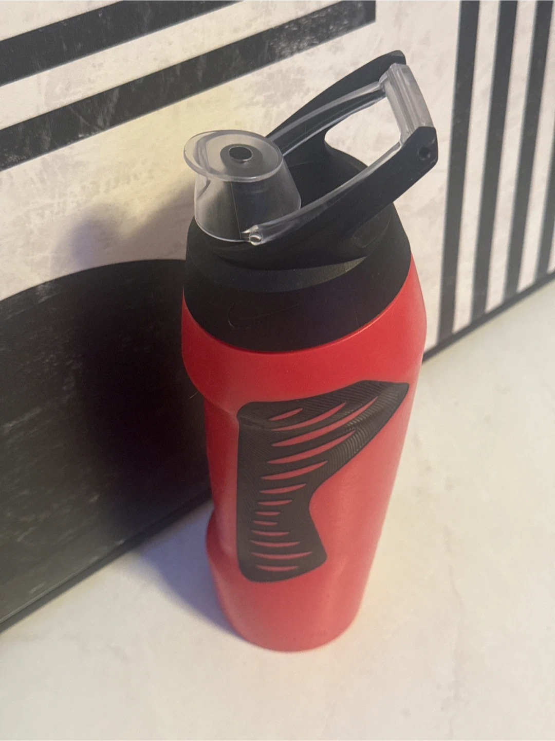 Nike Water Bottle - Red 🥕 - photo 3