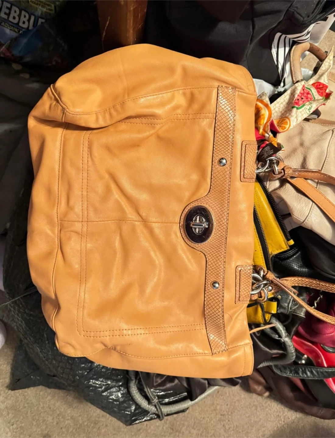 Coach Leather Handbag
