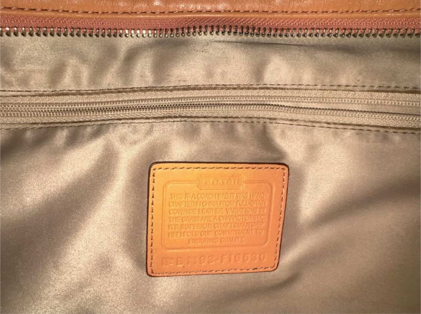Coach Leather Handbag - photo 2